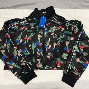 Brand New adidas cropped jacket